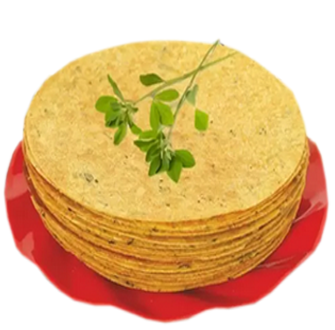 Homemade Rich Methi Khakra